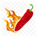 Chile Picante Aji Chile Icono