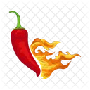 Chile Picante Aji Chile Icono