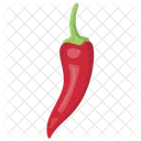 Aji Chile Rojo Pimiento Tabasco Icono