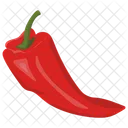 Aji Chile Rojo Pimiento Tabasco Icono