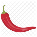 Aji Chile Rojo Pimiento Tabasco Icono