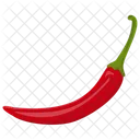 Aji Chile Rojo Pimiento Tabasco Icono