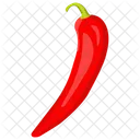 Aji Chile Rojo Pimiento Tabasco Icono