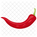 Aji Chile Rojo Pimiento Tabasco Icono