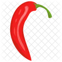 Aji Chile Rojo Pimiento Tabasco Icono