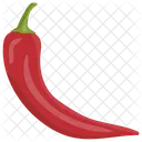 Aji Chile Rojo Pimiento Tabasco Icono