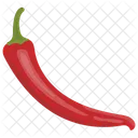 Aji Chile Rojo Pimiento Tabasco Icono