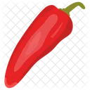 Aji Chile Rojo Pimiento Tabasco Icono