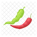 Chili Pepper Pod Icon