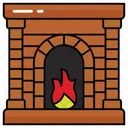 Chimenea Hogar Rinconera Icono