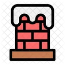 Christmas X Mas Chimney Icon