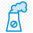 Chimney Factory Polution Icon