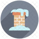 Winter Clean Chimney Icon