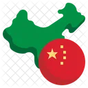 China Flag  Icon