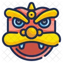 Chinesische Löwenmaske  Symbol