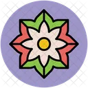 Chinese Flower Decorative Icon