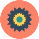 Chinese Flower Decoration Icon