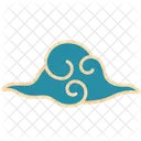 Cloud Decoration Spiral Icon