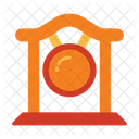 Chinese gong  Icon