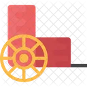 Rickshaw Push Cart Icon