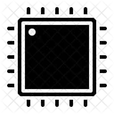 Semiconductor Transistor Chip Icon