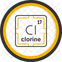 Chlorine Preodic Table Preodic Elements Icono