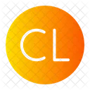 Chlorine Bleach Chemical Icon