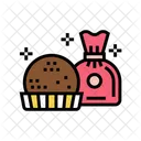 Chocolate Ball  Icon