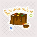 Chocolate Brownie  Icon