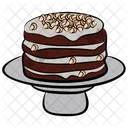 Birthday Cake Chocolate Cake Sweet Icon