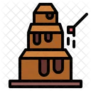 Chocolate fountain  Icon