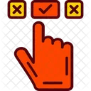 Choice Hand Selection Icon