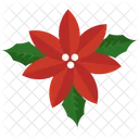 Christmas Holly Mistletoe Icon