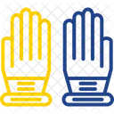 Christmas Cleaning Cleaning Gloves Icon