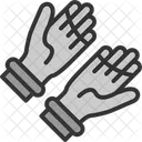 Christmas Cleaning Cleaning Gloves Icon