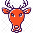 Christmas Deer Hunting Icon