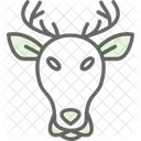 Christmas Deer Hunting Icon