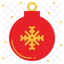 Christmas Ball Decoration Icon