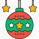 Christmas Decoration Ball Icon