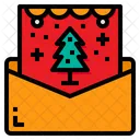 Christmas Card  Icon