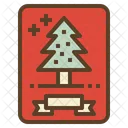 Christmas Card  Icon