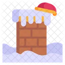 Christmas Chimney  Icon