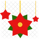 Decoration Christmas Star Icon