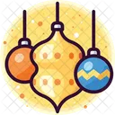 Balls Bauble Decoration Icon