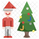 Christmas Tree Christmas Woods Icon