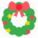 Christmas wreath  アイコン