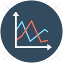 Chronologie Graphique Financier Icône