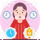 Chronomentrophobia Fear Of Clocks Icon