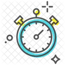 크로노미터 계시원 타이머 아이콘