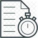 크로노미터 타임키퍼 타이머 아이콘